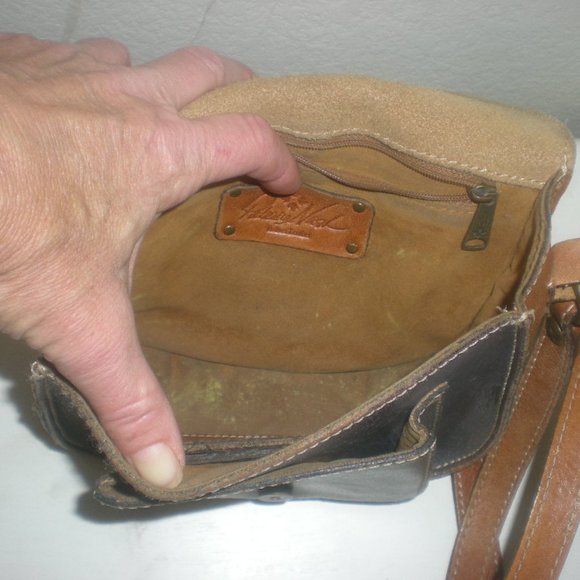 PATRICIA NASH Brand  Leather  Cross Body Handbag Purse - Picture 7 of 9